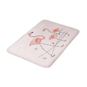 Tapis De Bain Flamants roses Pink Trio 2 bain mat (Angle)