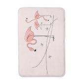 Tapis De Bain Flamants roses Pink Trio 3 bain mat (Devant (Vertical))