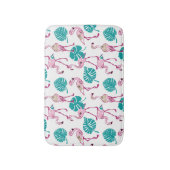 Tapis De Bain Flamants roses roses (Devant (Vertical))