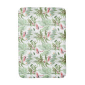 Tapis De Bain Flamants roses roses tropicaux (Devant (Vertical))