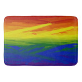 Tapis De Bain Flames arc-en-ciel (Devant)