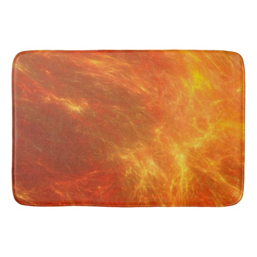 Tapis De Bain Flames Leap As Raging Fire Burns Out Of Control (Devant)