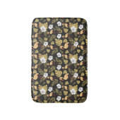 Tapis De Bain Flamingo seamless pattern yellow and white flowers (Devant (Vertical))