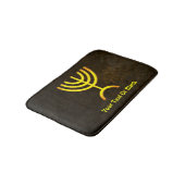 Tapis De Bain Flamme de Menorah (Angle)