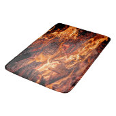 Tapis De Bain Flamme orange (Angle)