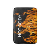 Tapis De Bain Flammes funestes (Devant (Vertical))