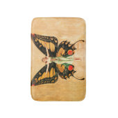 Tapis De Bain Flapper Butterfly Flying Woman Illustration (Devant (Vertical))