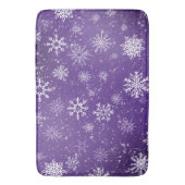 Tapis De Bain Flèche blanche Améthyste violet (devant Vertical)