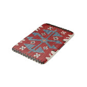 Tapis De Bain Flèche en Diamant Bleu Konya II Red Cowboy  (Angle)