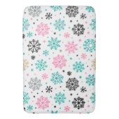 Tapis De Bain Flèches de neige rétro (devant Vertical)