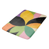 Tapis De Bain Fleur Abstrait 5 (Angle)