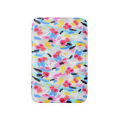 Tapis De Bain Fleur Abstraite (Devant (Vertical))