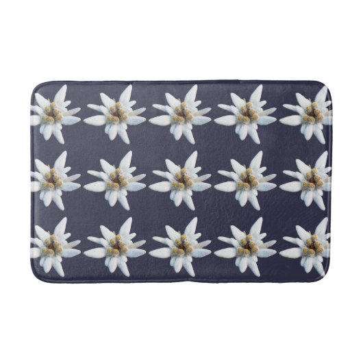 Tapis De Bain Fleur alpine d'edelweiss (Devant)