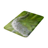 Tapis De Bain Fleur blanche de curling Dreamy (Angle)