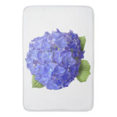 Tapis De Bain Fleur Blue Hydrangea (devant Vertical)