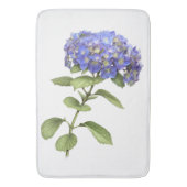 Tapis De Bain Fleur Blue Hydrangea (devant Vertical)