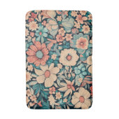 Tapis De Bain Fleur bohème (Devant (Vertical))