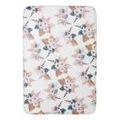 Tapis De Bain Fleur Boho Géométrique Mat de bain (devant Vertical)