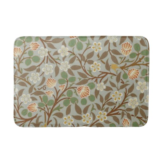 Tapis De Bain Fleur botanique de trèfle William Morris (Devant)