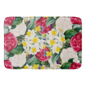 Tapis De Bain Fleur botanique vintage (Devant)