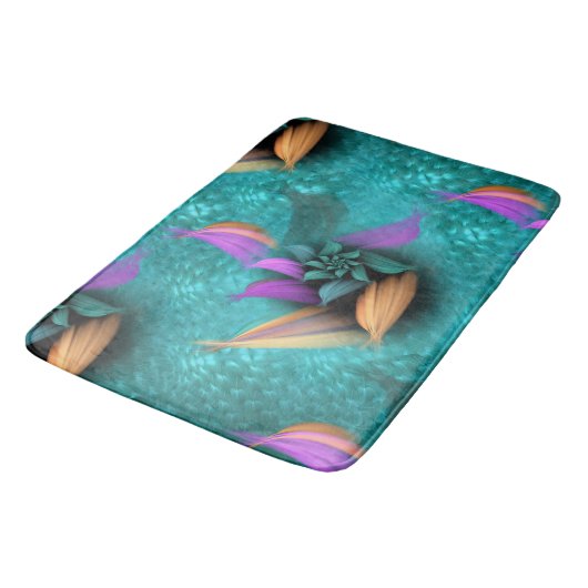 Tapis De Bain Fleur d'apo (Angle)