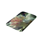 Tapis De Bain Fleur D'Azalée Blanche Fleur Et Bouquet (Angle)