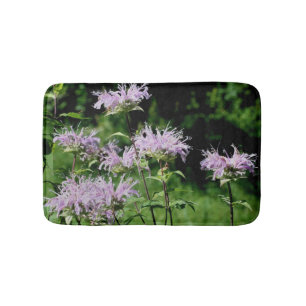 Tapis De Bain Fleur de baume d'abeille violet sauvage