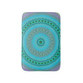 Tapis De Bain Fleur de Boho (Devant (Vertical))