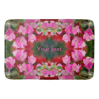 Tapis De Bain Fleur de bougainvilliers roses