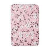 Tapis De Bain Fleur de cerisier blanc (Devant (Vertical))