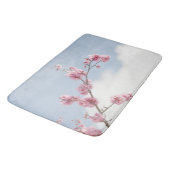 Tapis De Bain Fleur de cerisiers dans le ciel (Angle)