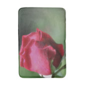 Tapis De Bain Fleur de cintrage rouge Rosebud (Devant (Vertical))