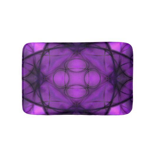 Tapis De Bain Fleur de crépuscule (Devant)