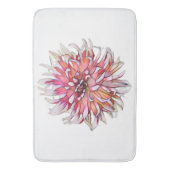 TAPIS DE BAIN FLEUR DE DAHLIA (devant Vertical)