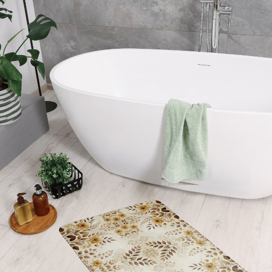 Tapis De Bain Fleur de Ferme