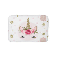 Fleur de licorne rose et or Blooms Tendance Mignon
