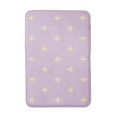 Tapis De Bain Fleur de Lis Lilac (Devant (Vertical))