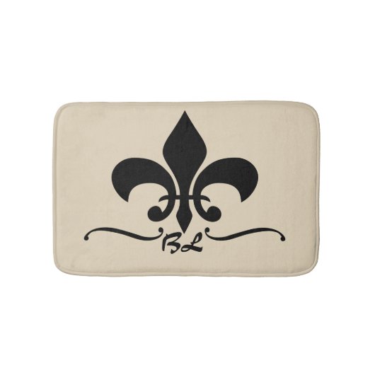 Tapis De Bain Fleur de Lis Monogram (Devant)
