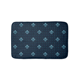Tapis De Bain Fleur De Lis Pattern