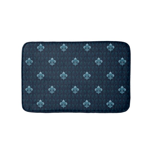 Tapis De Bain Fleur De Lis Pattern (Devant)