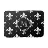 Tapis De Bain Fleur De Lis Pattern (Devant)