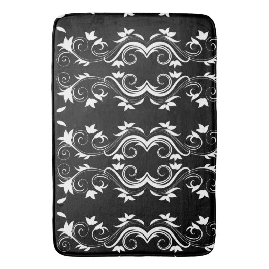 Tapis De Bain Fleur de minuit (devant Vertical)