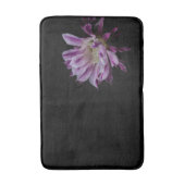 Tapis De Bain Fleur de pourpre royale et blanche (Devant (Vertical))
