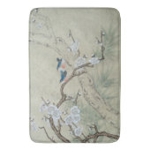 Tapis De Bain Fleur de prune au printemps (devant Vertical)