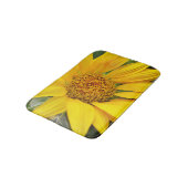 Tapis De Bain Fleur de tournesol Gros plan de bain (Angle)