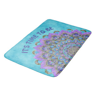 Tapis De Bain Fleur De Vie - Mandala India Style 2