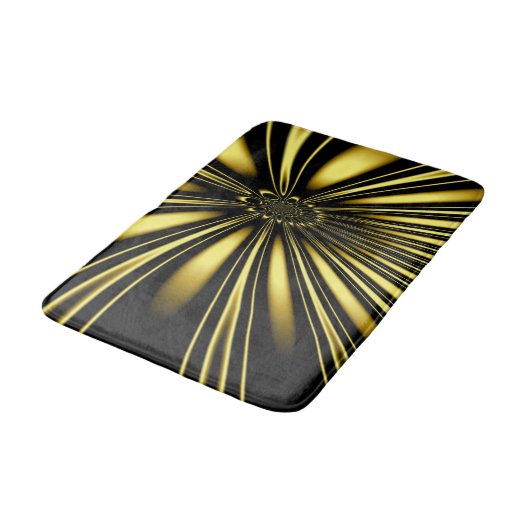 Tapis De Bain Fleur d'or (Angle)