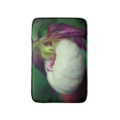 Tapis De Bain Fleur d'orchidée blanche Lady Grosse (Devant (Vertical))