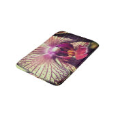 Tapis De Bain Fleur d'orchidée violette rayée près vers le haut (Angle)