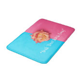 Tapis De Bain Fleur Élégance Bain Mat (Angle)